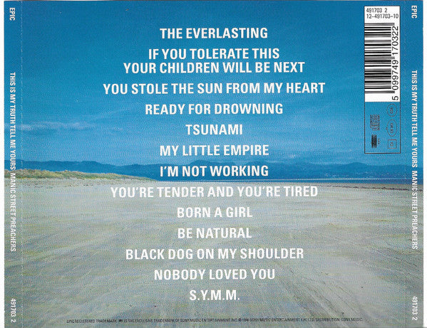 Manic Street Preachers : This Is My Truth Tell Me Yours (CD, Album)