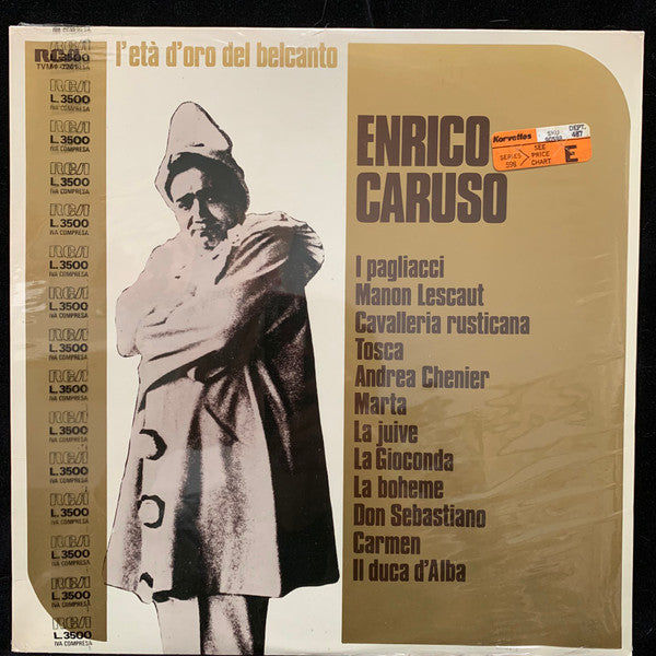 Enrico Caruso : Enrico Caruso - Incisioni 1906-1920 (LP, Comp)