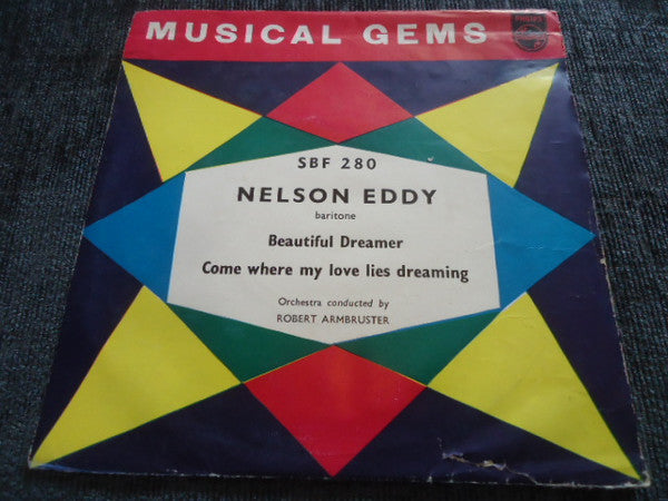 Nelson Eddy : Beautiful Dreamer (7", Single)