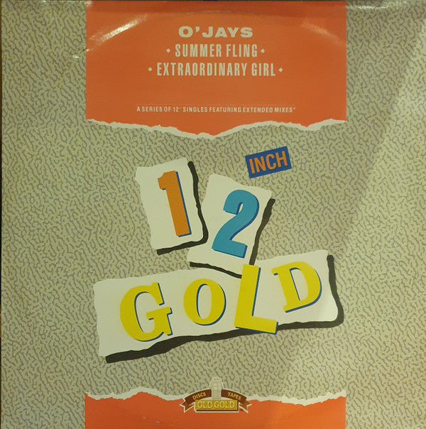 The O'Jays : Summer Fling / Extraordinary Girl (12")