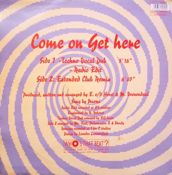 Empire Bass Building : Come On Get Here (12")