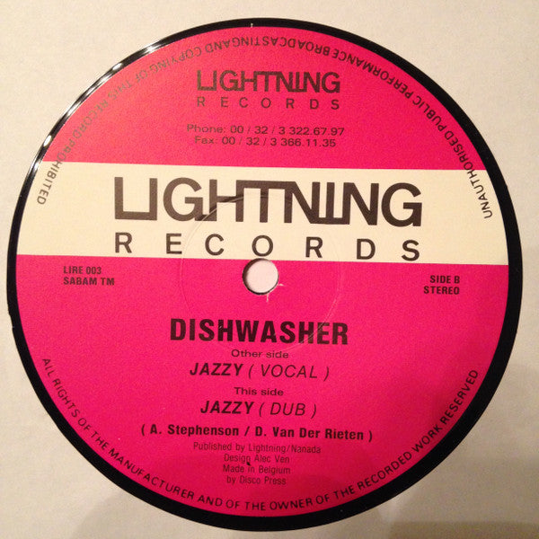 Dishwasher : Jazzy (12")