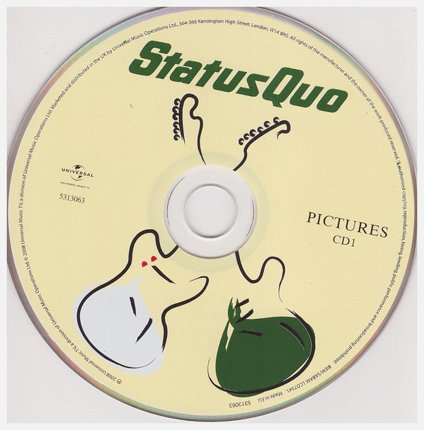 Status Quo : Pictures: 40 Years Of Hits (2xCD, Comp, Sup)