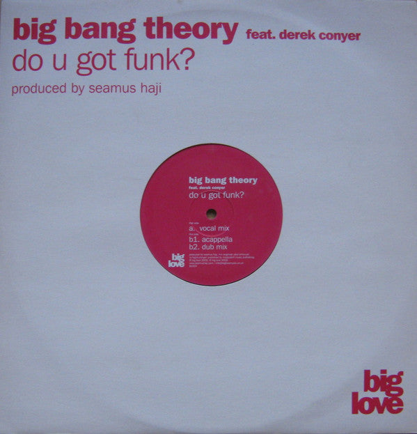 Big Bang Theory Feat. Derek Conyer : Do U Got Funk? (12")