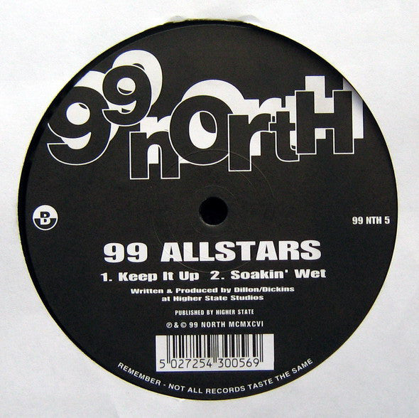 99 Allstars : Allstars EP (12", EP)