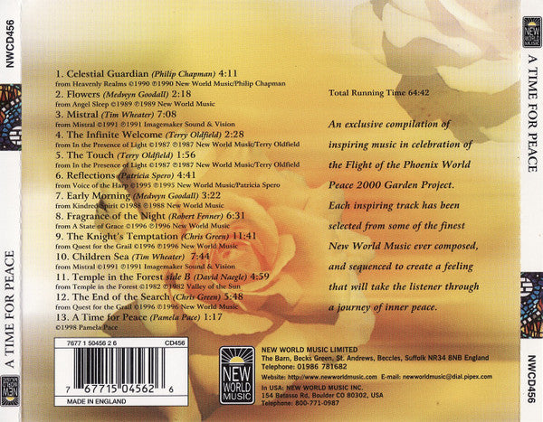 Various : A Time For Peace (CD, Comp)