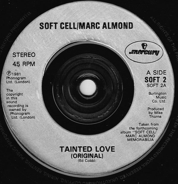 Soft Cell / Marc Almond : Tainted Love '91 (7", Single, Sil)