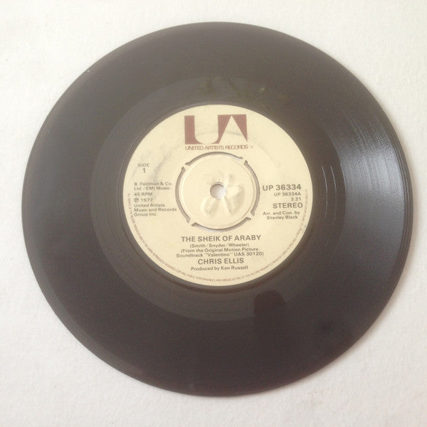 Chris Ellis : The Sheik Of Araby (7", Single)