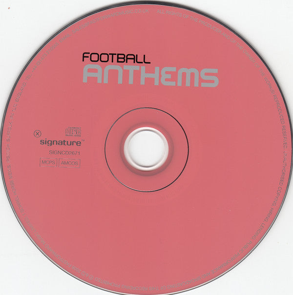 Unknown Artist : Football Anthems (CD, Comp)