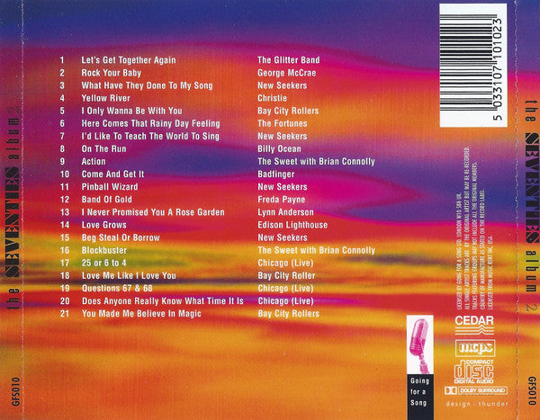 Various : The Seventies Album 2 (CD, Comp)