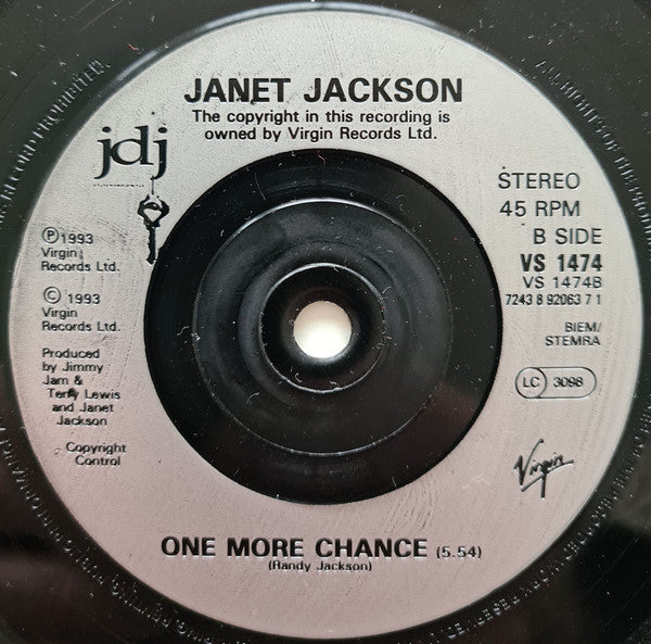 Janet Jackson : If (7")