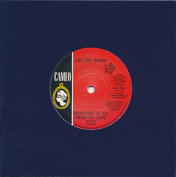 Dee Dee Sharp : Comin' Home Baby / Standing In The Need Of Love (7", Single, Promo, Sol)