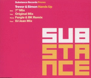 Trevor & Simon : Hands Up (CD, Single, Promo)