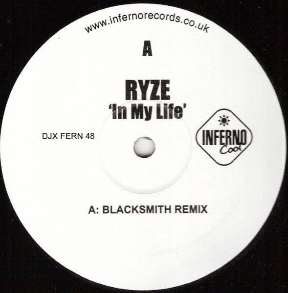 Ryze (2) : In My Life (12", Promo)