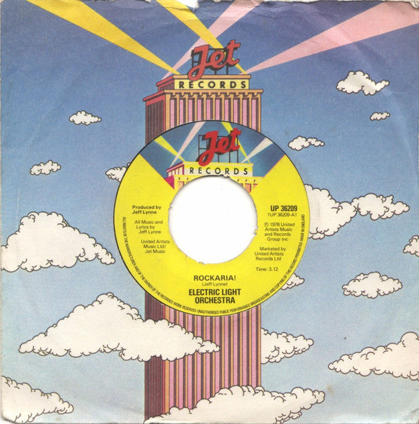 Electric Light Orchestra : Rockaria! (7", Single, Kno)