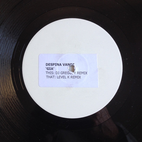 Despina Vandi : Gia (2x12", W/Lbl)