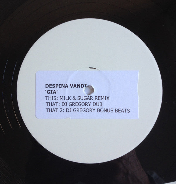 Despina Vandi : Gia (2x12", W/Lbl)