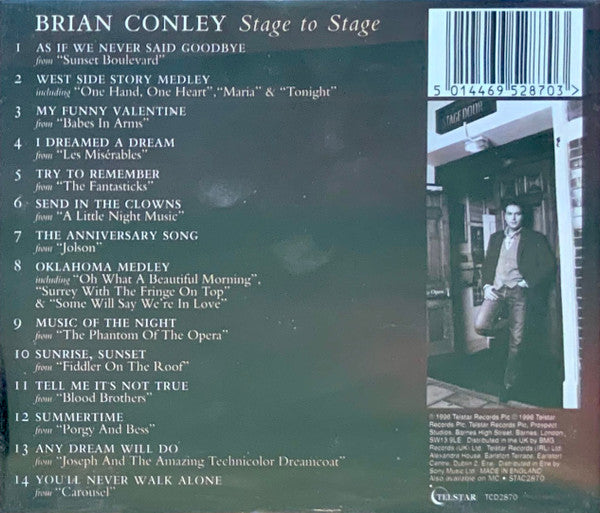 Brian Conley : Stage To Stage  (CD, Album)