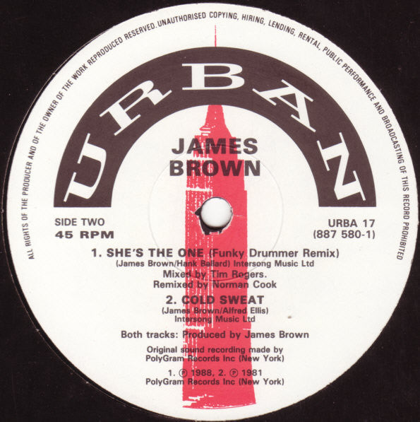 James Brown : Payback (The Final Mixdown) (12")