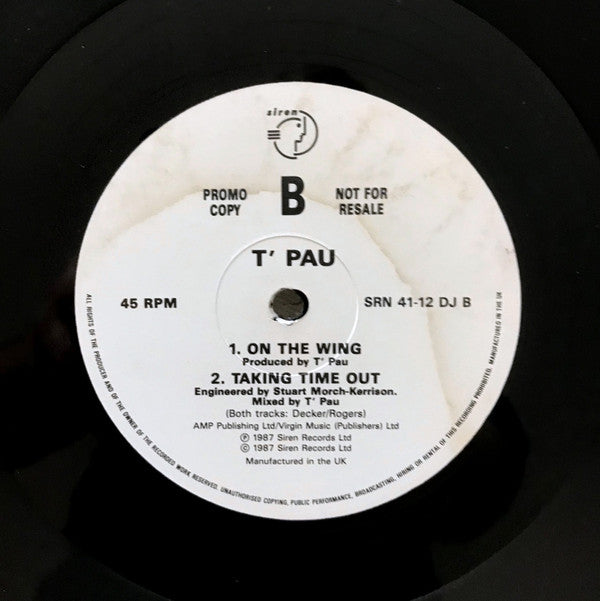 T'Pau : Heart & Soul (12", Promo)
