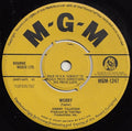 Johnny Tillotson : Worry (7", Single)