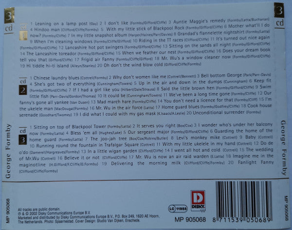 George Formby : Golden Greats (3xCD, Comp)