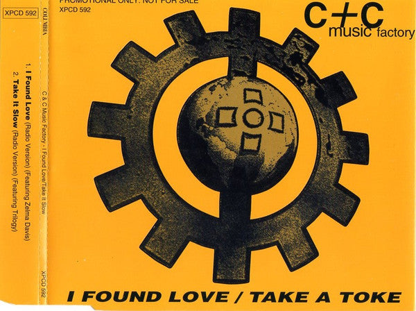 C + C Music Factory : I Found Love / Take A Toke (CD, Single, Promo)