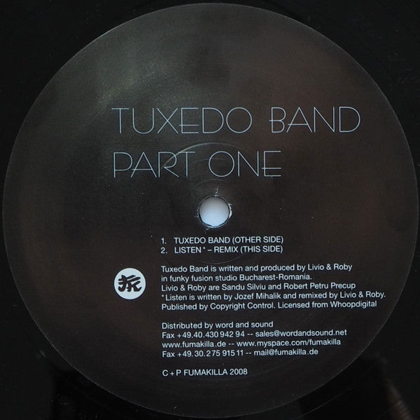 Livio & Roby : Tuxedo Band Part One (12")