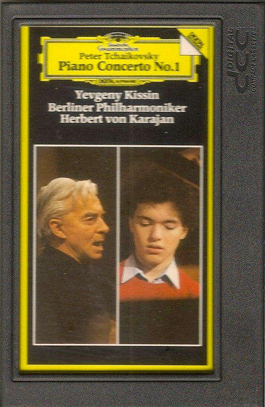 Pyotr Ilyich Tchaikovsky / Yevgeny Kissin, Berliner Philharmoniker, Herbert von Karajan : Piano Concerto No. 1 (DCC, Album)