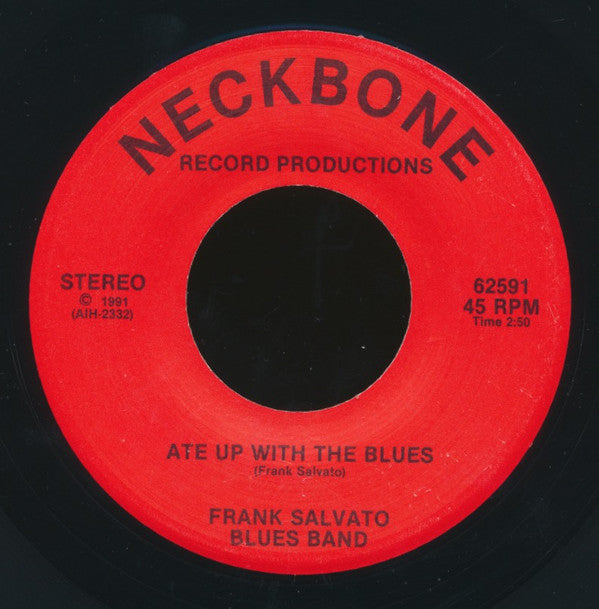 Frank Salvato Blues Band : Can A White Boy Play The Blues (7")