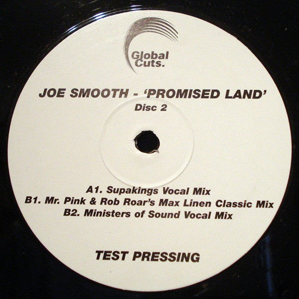 Joe Smooth : Promised Land (2x12", Promo, TP)