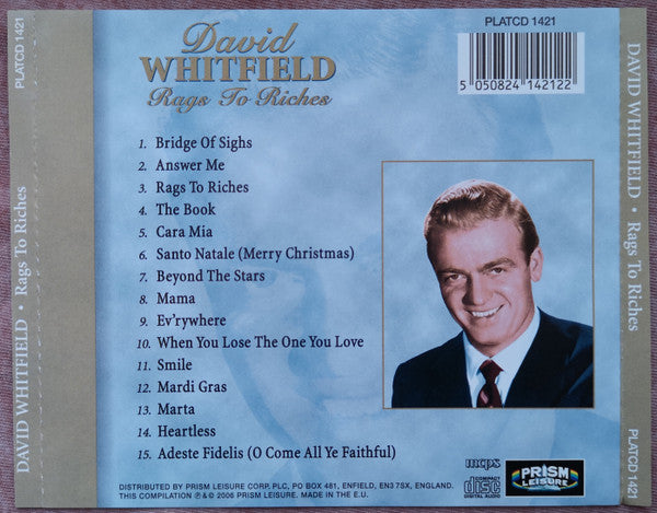 David Whitfield : Rags To Riches (CD, Comp)