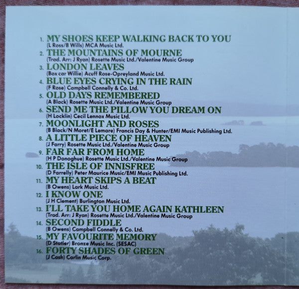 Daniel O'Donnell : Thoughts Of Home (CD, Album, RE)