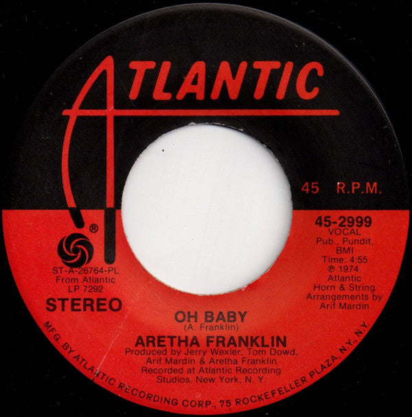 Aretha Franklin : I'm In Love (7", PL)