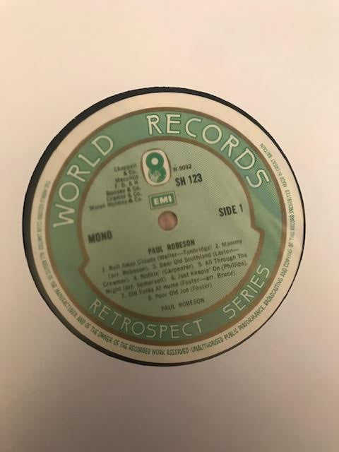 Paul Robeson : Paul Robeson (LP, Mono)