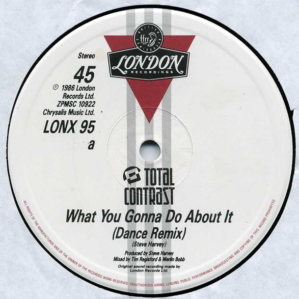 Total Contrast : What You Gonna Do About It (12")