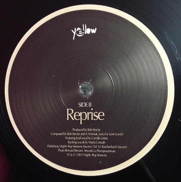 Bob Sinclar : Tango (Kiss My Eyes) (12", Ltd)