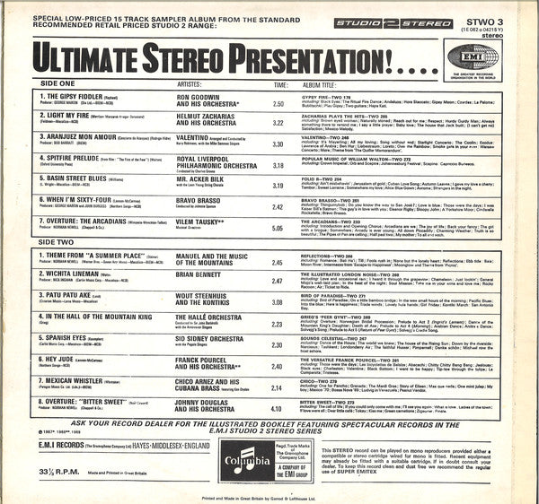 Various : Ultimate Stereo Presentation (LP, Comp, Smplr)