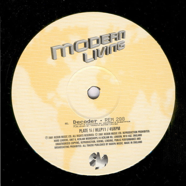 Various : Modern Living (A Collection Of Beats, Rhymes & Basslines) (3x12", Comp)