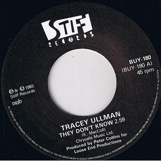 Tracey Ullman : They Don't Know (7", Single)