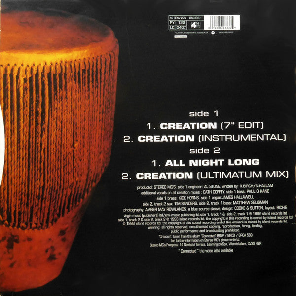 Stereo MC's : Creation (12")