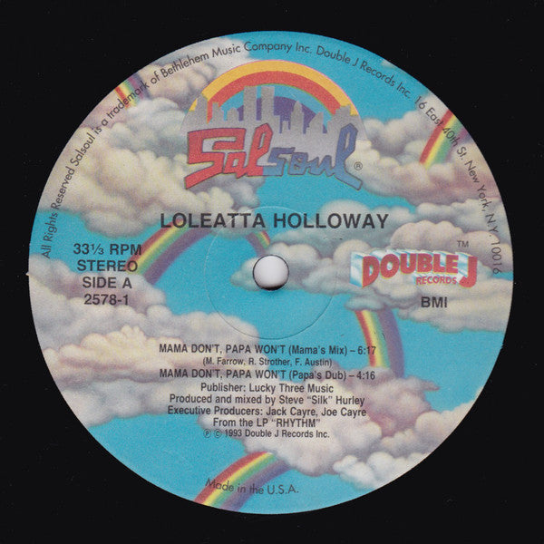Loleatta Holloway : Mama Don't, Papa Won't (12")