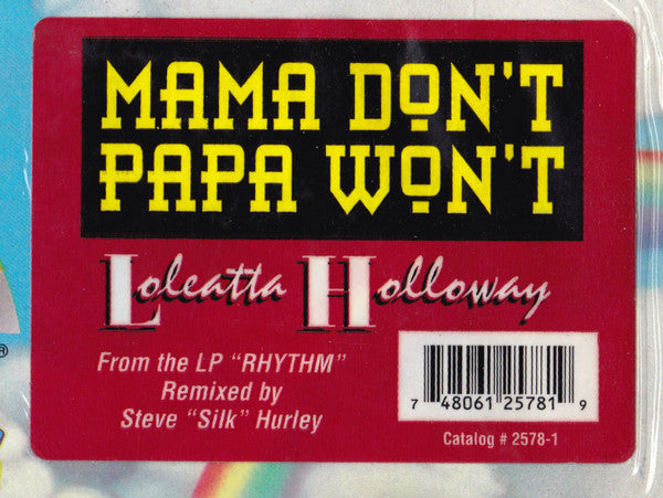 Loleatta Holloway : Mama Don't, Papa Won't (12")