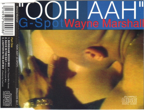 Wayne Marshall (3) : "Ooh Aah" (G-Spot) (CD, Single)