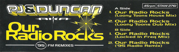 PJ & Duncan : Our Radio Rocks (12", Single, Promo, W/Lbl)