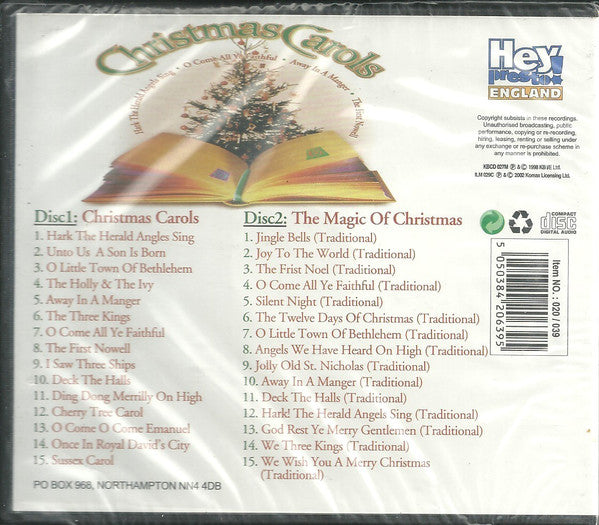 Unknown Artist : Christmas Carols (2xCD)