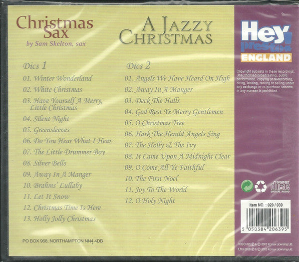 Sam Skelton : Christmas Sax & A Jazzy Christmas (2xCD)