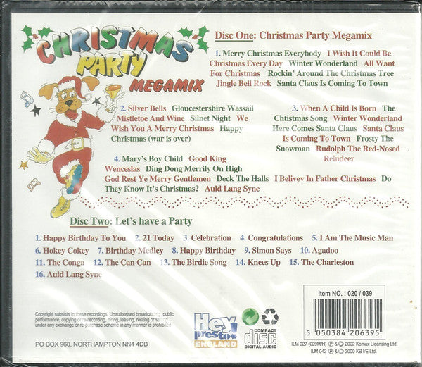 Hound Dog (4) & The Megamixers : Christmas Party Megamix (2xCD)