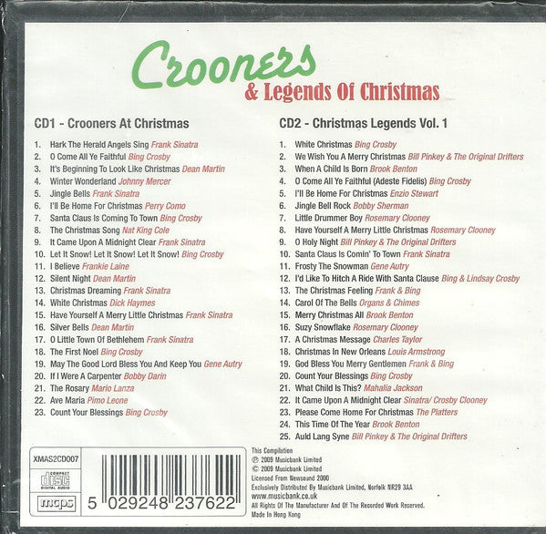 Various : Crooners & Legends At Christmas (2xCD)