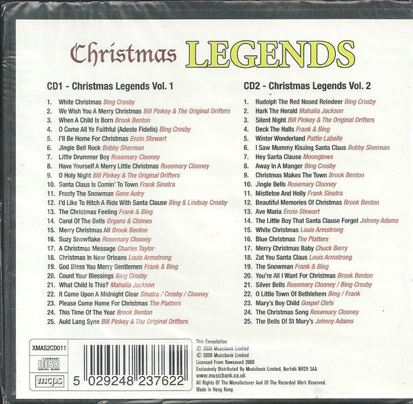 Various : Christmas Legends (2xCD, Comp)